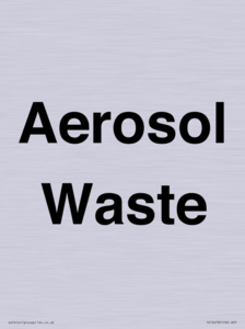 Aerosol Waste